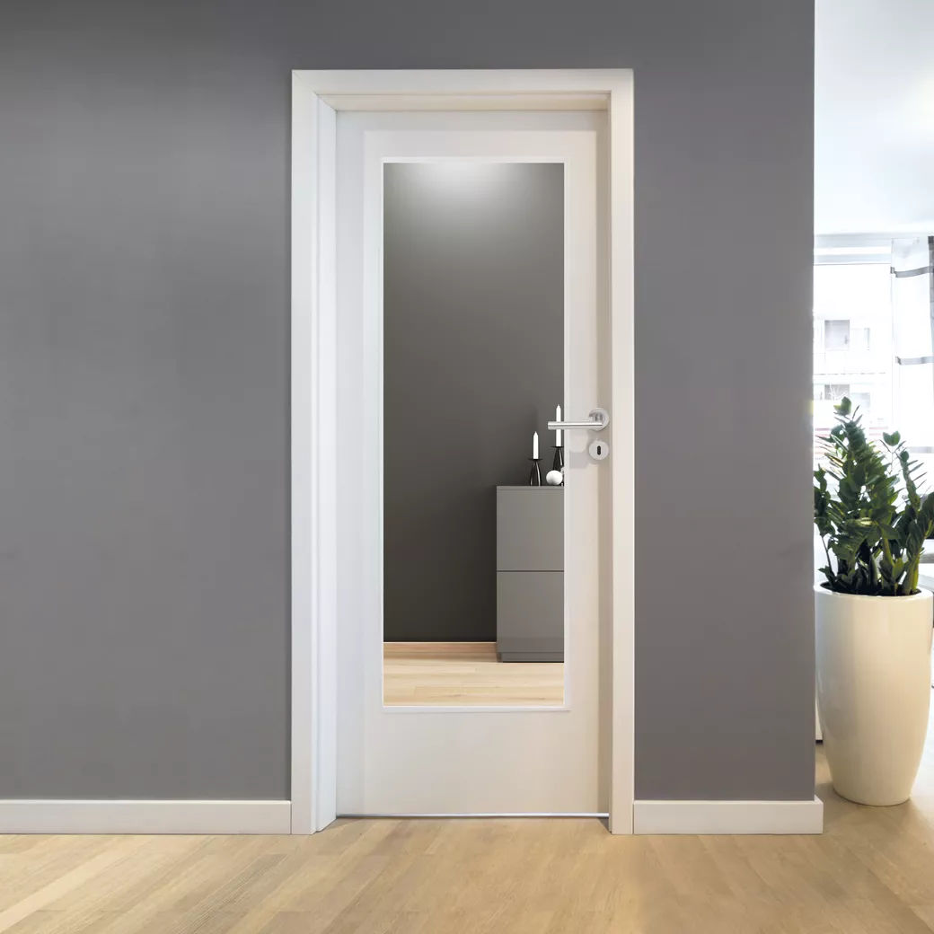 Lichtausschnitt CLEAR ESG BASIC GREEN klar 535x1420x4mm