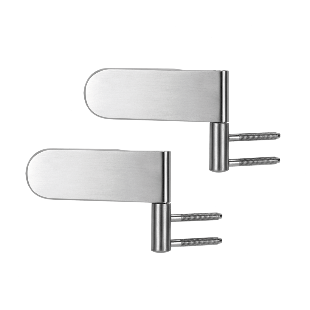 Bandpaar inkl. Rahmenteile SKY Studio Holzzarge Edelstahl-Optik matt