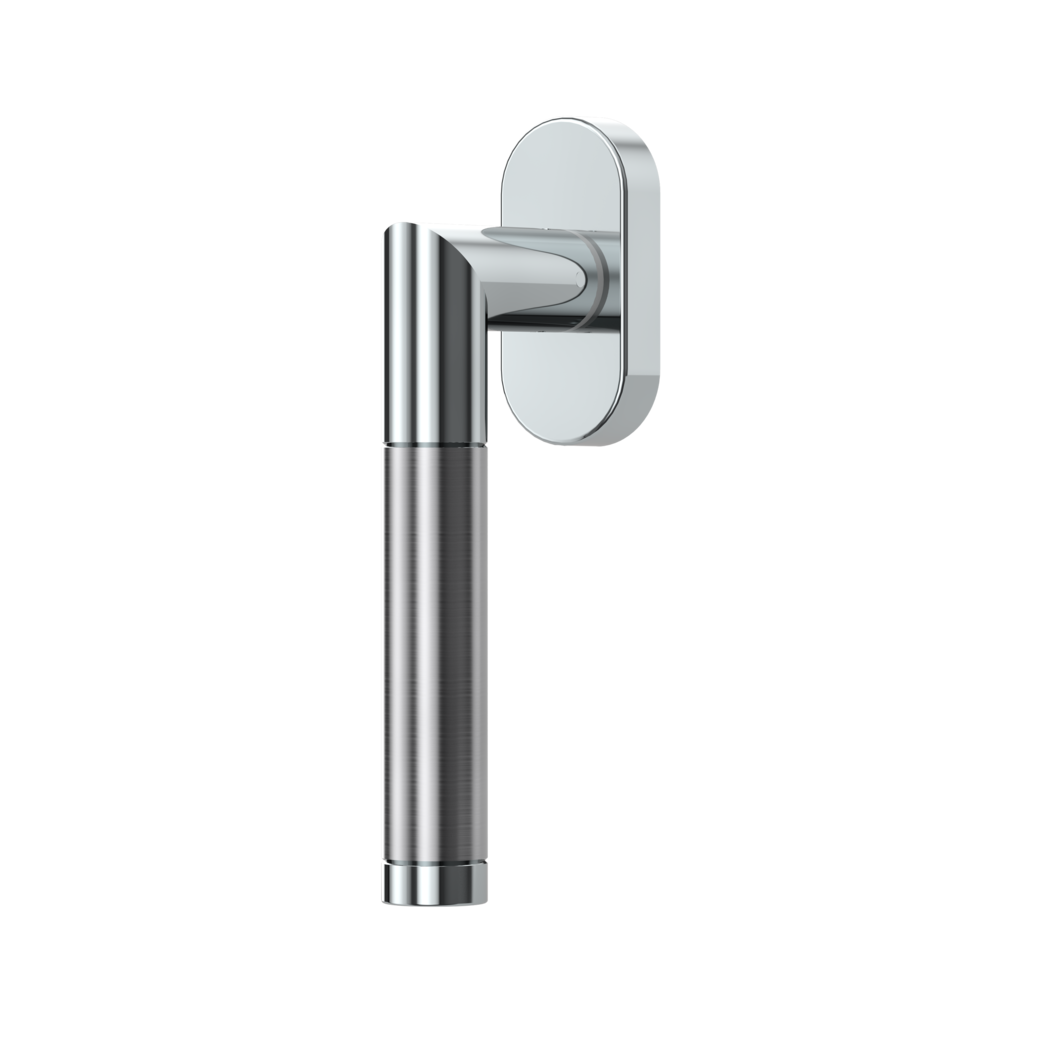 Fenstergriff OREGON Edelstahl poliert-matt L/R 7x32mm