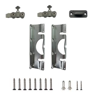 Umrüst-Set Glas zu Holz LINEA 40