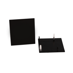 Endkappen-Set STS 406, für 18,5mm Distanzprofil, Schwarz, 480051518