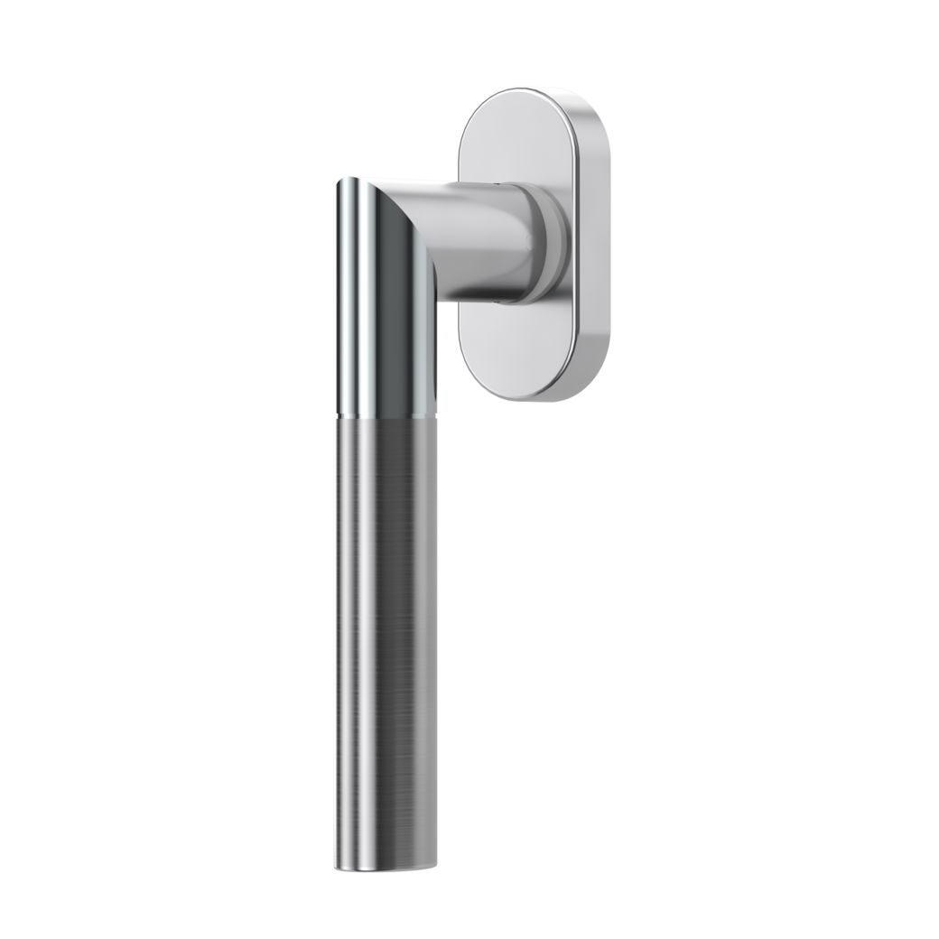 Fenstergriff DALLAS Edelstahl poliert-matt R 7x32mm